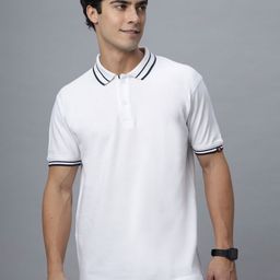 NEON CHILLIE Men Solid Polo Collar Cotton T-shirt-picture-47