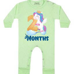 Arvesa Infants Printed Round Neck Bodysuits-image-70
