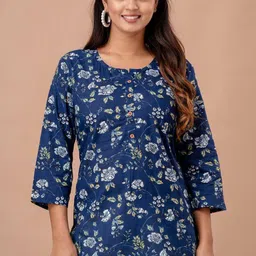 Rangun Floral Print Top-picture-27