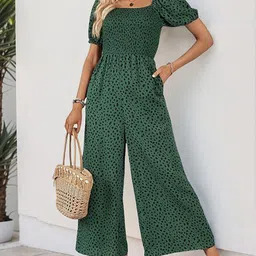 Mast & Harbour Printed Basic Jumpsuit-image-96
