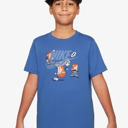 Nike Sportswear Older Kids' Brand Logo Printed T-Shirt-image-89