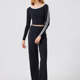 LULU & SKY Women Straight Fit Trousers-picture-24