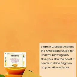 NATSBYTE Set Of 2 Vitamin C Handmade Bathing Bar- 120 g Each image 2