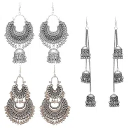 Dev Fashion Contemporary Jhumkas Earrings-image-90