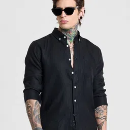 Snitch Men Slim Fit Opaque Casual Shirt-picture-26
