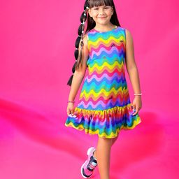 Tiny Girl Tropical Print Maxi Dress-22