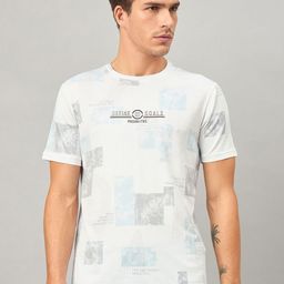 Duke Typography Printed Round Neck Slim Fit Cotton T-shirt-picture-9