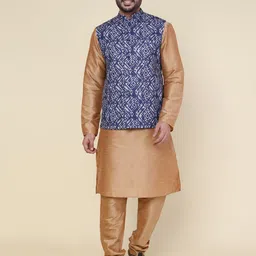 W & G Men Embroidered Regular Kurta with Churidar-picture-39