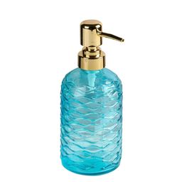 Kookee Blue Glass Handwash Soap Dispenser-image-63