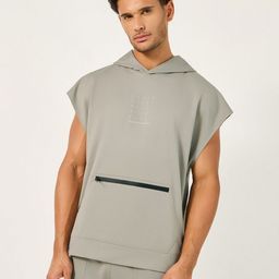 Styli Men Solid Hooded T-shirt-image-20
