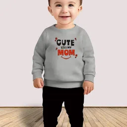 MGRS Kids-Unisex Grey Clothing Set-image-35