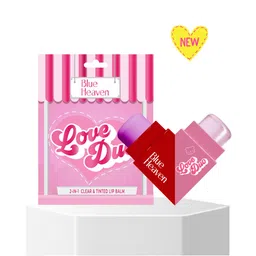 Blue Heaven Love Duo Dual-Sided Clear & Tinted Lip Balm 5g - BAE-27