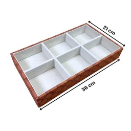 La Trove Tan Set of 1 Reusable Multi-Utility Organisers image 3