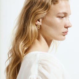 H&M Fluted Earrings-picture-37