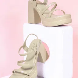 Froh Feet Ethnic Block Sandals-38