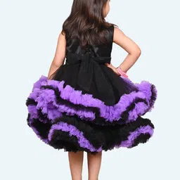 Modish Net Fit & Flare Dress image 5