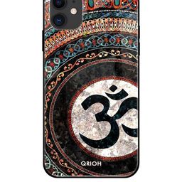 QRIOH Quirky Printed iPhone 12 Back Case Mobile Accessories-image-93