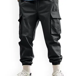 StyleCast x Revolte Men Regular Fit Mid-Rise Joggers-picture-22