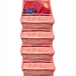 Ajabh Peach-Coloured Set of 4 Water Resistant Multi-Utility Organisers image 1