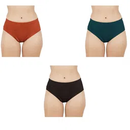 YELLOWDELIGHT Pack Of 3 Assorted Hipster Briefs-image-40