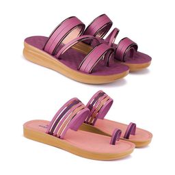 BERSACHE Women Open Toe Flats-image-86