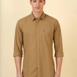 Allen Solly Spread Collar Pure Cotton Casual Shirt-picture-31