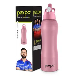Pexpo Brown Single Stainless Steel Water Bottle-image-30