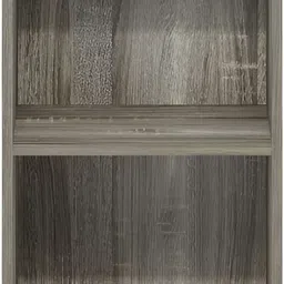 Oakcraft Brown 4 Cube Tier Wooden Open Bookshelf image 2