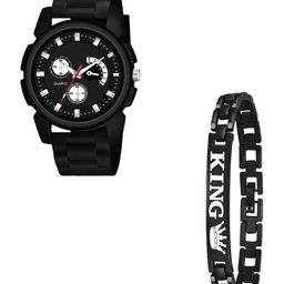 Gopal Shopcart Unisex Watch & Bracelet Gift Set-image-77