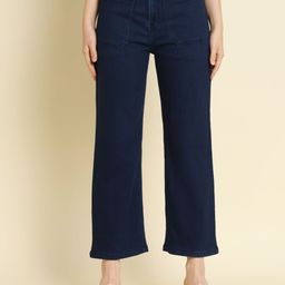 CORSICA Women Jean Straight Fit High-Rise Light Fade Stretchable Jeans-image-82
