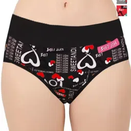 DOOZIE LOVEPLUS Pack Of 6 Printed Cotton Hipster Briefs DL-TOP-HOTLIP-6-XS-picture-36