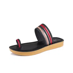 BERSACHE Set Of 2 Ultra Soft Technology Open Toe Flats image 4