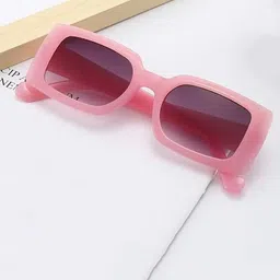 AUGEN Unisex Green Rectangle Sunglasses with-image-84