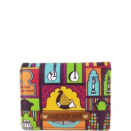 Funk For Hire Unisex Printed PU Two Fold Wallet-16