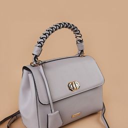 CODE by Lifestyle Women Solid Structured Handheld Bag image 5