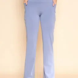COLOR CAPITAL Women Ankle-Length Flared Gym Tights-picture-33