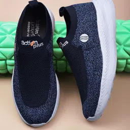 Action Plus Men Woven Design Slip-On Sneakers-98