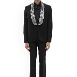 SDS By Kushal Shah Single-Breasted Three-Piece Suit-picture-45