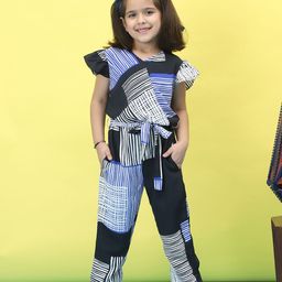 Baawri Girls Printed Basic Jumpsuit-picture-46