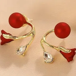 ONUYX Gold-Plated Alloy Earrings-23