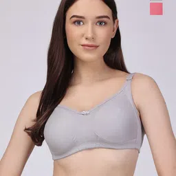 Floret Women Pack of 2 Full Coverage Non Padded Bra-image-69