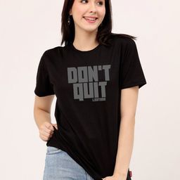 Leotude Women 2 Printed Pockets Boxy T-shirt-image-7