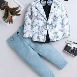 BAESD Boys Printed Coat with Trousers-image-10