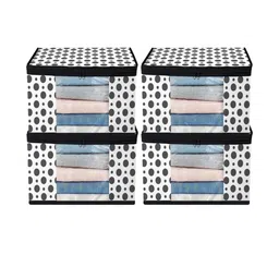 ANKIT INTERNATIONAL White Set of 4 Regular Swab Storage Organisers-image-16