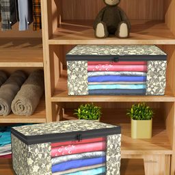 Aura Black Set of 4 Regular Multi-Utility Organisers image 2