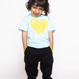 Reedoo Unisex Kids Bio Finish Graphic Printed Round Neck Cotton T-shirt-19
