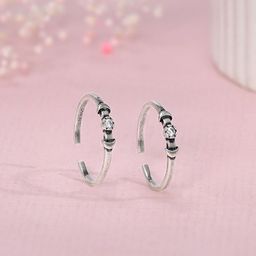 GIVA Silver-Plated Toe Rings-image-43