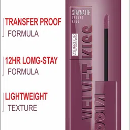 FORFOR Velvet Kiss Water & Smudge-Proof Matte Liquid Lipstick 3.5 ml Shade-06 image 2