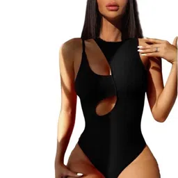 Veeva Beauty & Fashion V-Neck Self Design Baby Dolls-image-85