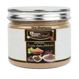 Online Quality Store Herbal Dry Shampoo Powder For Frizz Control - 150 g-83